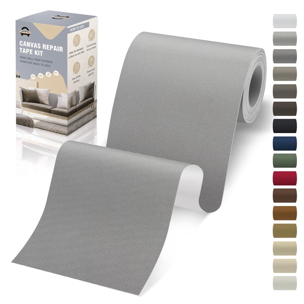 Parche Autoadhesivo Impermeable para Reparación de Lona OAZ 10 x 200 cm