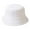 White, variant on Unisex Cotton PackableWide Brim Round Dome Bucket Hat Sun Hat Plain Colors Solid Color Fisherman Hat for Men Women