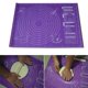 thumbnail image 4 of Alfombrillas de Silicona para Hornear Alfombrilla Antiadherente Sin BPA Láminas de Revestimiento de Grado profesion Utensilios para Hornear Perfecto Gloria almohadilla de silicona para hornear, 4 of 9