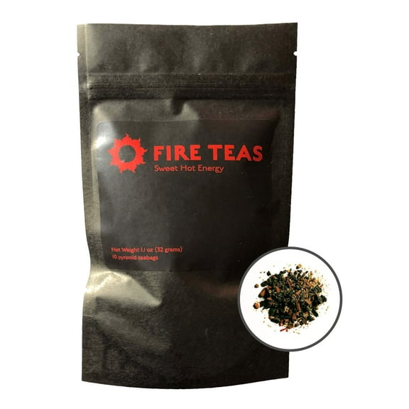 Sweet Hot Energy - Green Tea, Saffron, Cinnamon, Cardamom, Ginger