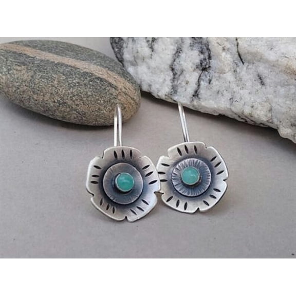 QQTDFG Fashion 925 Silver Zircon Jewelry Hoop Earrings for Women Party Gifts A Pair-#10