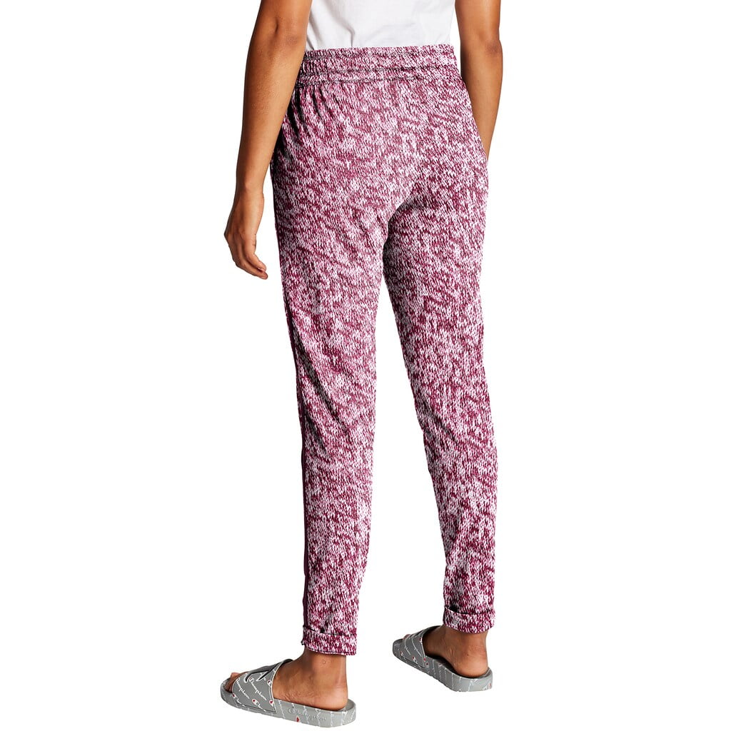 champion women's heathered jersey joggers