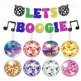thumbnail image 2 of 70s 80s Disco Balls Pendant Hanging Swirls Garland Disco Theme Paper Banner For Birthday Party Decoration Wedding Decor Supplies, 2 of 9