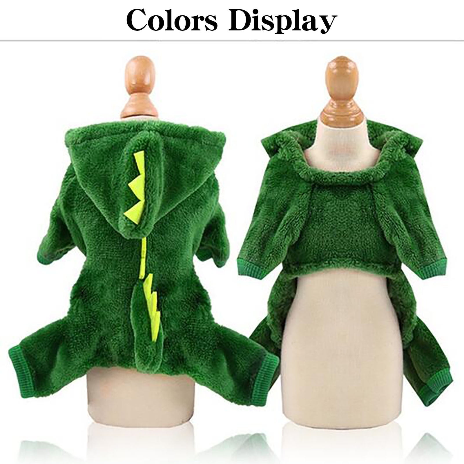 Costume De Dinosaure Pour Chat, Costume De Dinosaure Pour Chat Chaud D'automne Et D'hiver, Costume De Dinosaure Coupe-vent, Tenues De Super Chiot, Vêtements Amusants Avec Capuche Halloween, Costume De