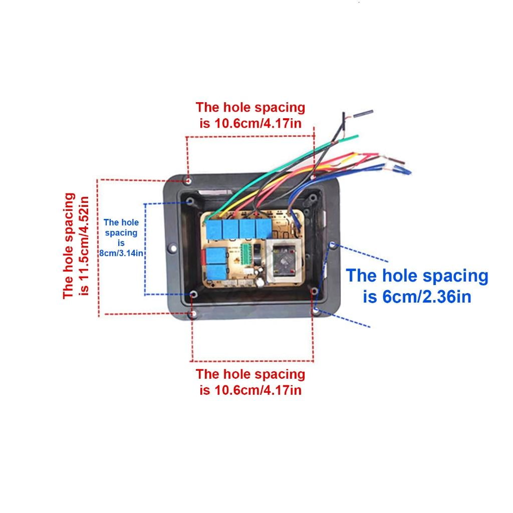 Range Hood Replacement Set Adjustable Speed Control Board Hood Switch Board