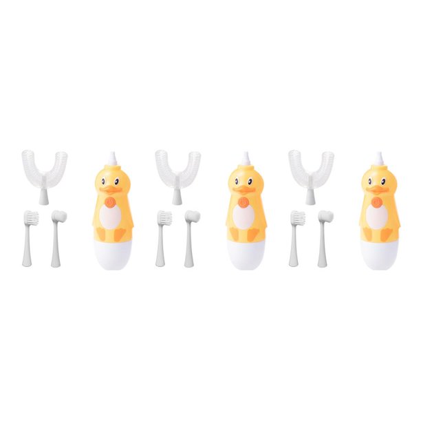 Qarigey Cepillos de eléctricos inteligentes automáticos para niños pequeños Cepillos de Herramientas de limpieza resistentes al calor Type1 NO1 Qarigey CBP196195