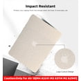 thumbnail image 3 of Funda para MacBook Air de 15 pulgadas ByCeke Cute Girly 2023-2025, color beige, 3 of 6