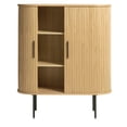 thumbnail image 4 of Unique Furniture Modern 39" Cabinet in Natural Oak, 4 of 10