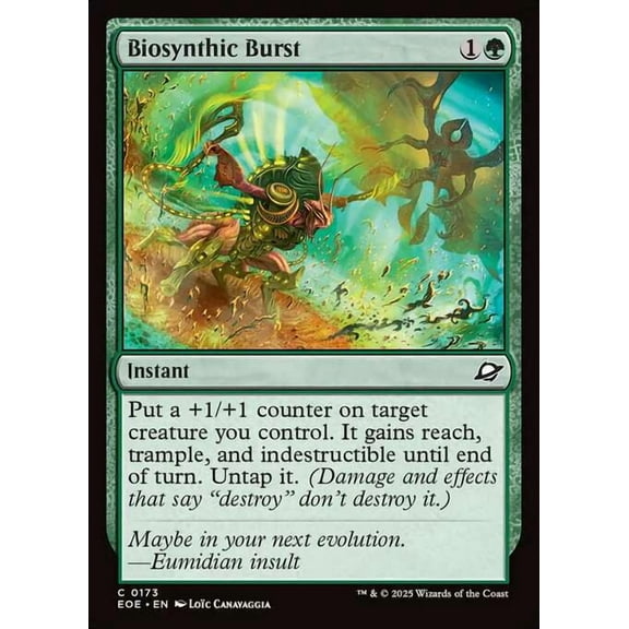 MtG Edge of Eternities Common Biosynthic Burst (FOIL) #173