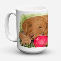 Carolines Treasures SS8684CM15 Curly Coated Retriever Coffee Mug 15 oz 15 ounce multicolor