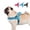 Blue, variant on Beirui Reflective Nylon Dog Harness No Pull Soft Mesh Padded Front Leading Vest with Handle