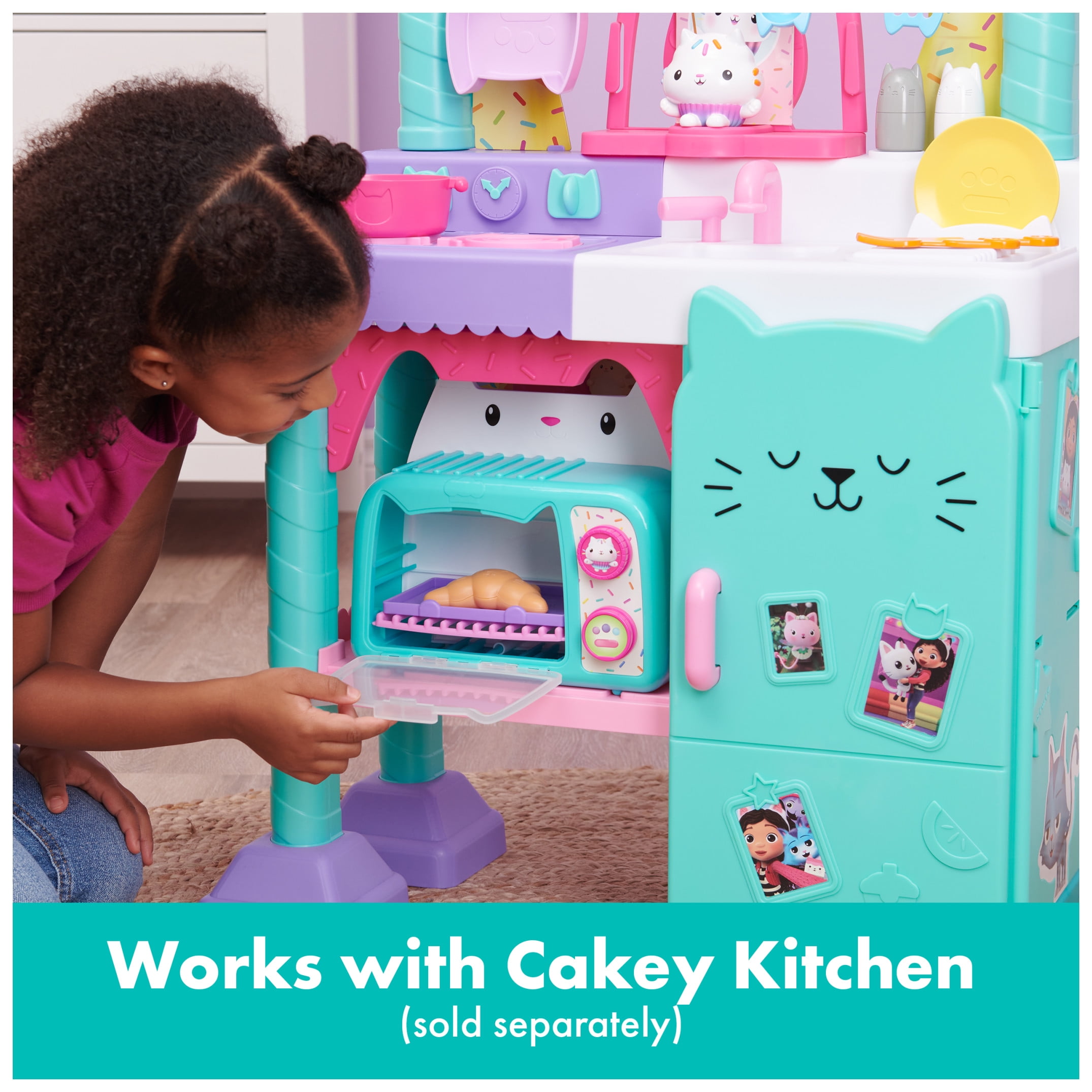 Gabby’s Dollhouse, Bakey with Cakey Toy Oven with Lights and Sounds