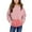 10-Pink, variant on CLOISE Hoodies for Girls Boys Youth Long Sleeve Hooded Sweatshirt Tops with Pocket Color Block Outfits Fall Winter Clothes Brown 11T