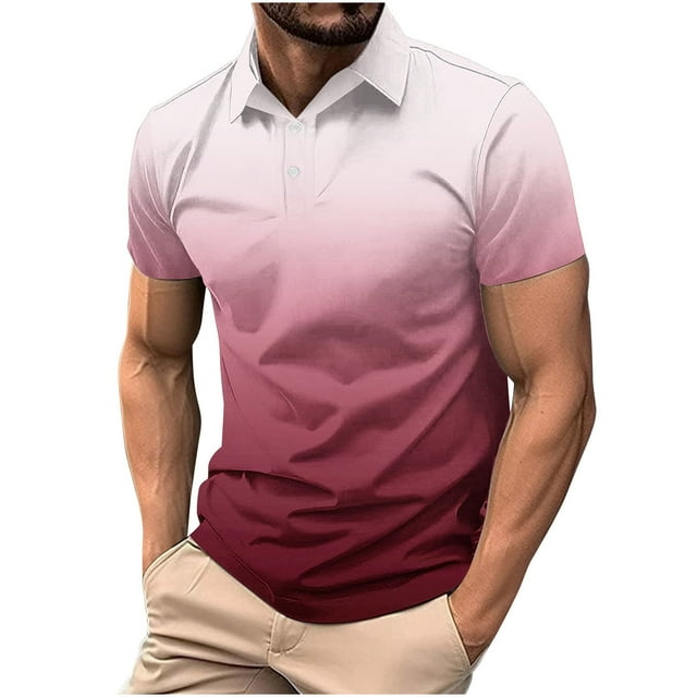 Chemise à Boutons pour Hommes, Shorts pour Hommes, Chemise Décontractée Imprimée à Manches Courtes avec Col Rabattu et Boutons Fendus sur le Côté, Chemise à Manches Longues pour Hommes, Chemise à Manches Courtes pour Hommes