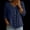 Dark Blue, variant on Cotton Linen Shirts For Women Trending Womens Clothes Womens Summer Tops Gauze Shirts Summer Blouses For Women Oversized Linen Shirts For Women Summer Linen Tops Womens V Neck T Shirts