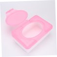 thumbnail image 3 of Minkissy Wet Tissue Boxes 2Set Pink for Home Use Storage and Moisture Retention Plastic, 3 of 7