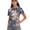 Floral Unicorn Pattern, variant on Whosucclay Easy Care Tennis Shirts for Golf Outdoor Outdoor Sports, Polyester Breathable Durable Polo Shirts, Cow Print Oattern Size XX-Large