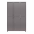 thumbnail image 4 of Systembuild Evolution Camberly Framed 3 Door Wardrobe, Graphite Gray, 4 of 9