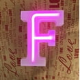 thumbnail image 4 of LED Neon Letter Lights, Light Up LED Letters Lights Light Up Marquee Letters Lights Letters Neon Signs Battery USB Pink, 4 of 7