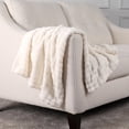 thumbnail image 2 of White Bubble Textured Baby Blanket 30" x 40", 2 of 4