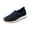 Dark Blue -AJ10, variant on Domzle Womens Slip On Shoes Lightweight Walking Shoes Anti Slip | Breathable Upper, Memory Foam Insoles, Arch Support, Fit for Walking, Travel, Commute, Gifts Beige