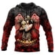 thumbnail image 4 of Sudadera con capucha y sudadera con estampado 3D de tatuaje de calavera roja oscura para hombre, sudadera unisex de primavera y otoño, ropa deportiva informal, 4 of 5