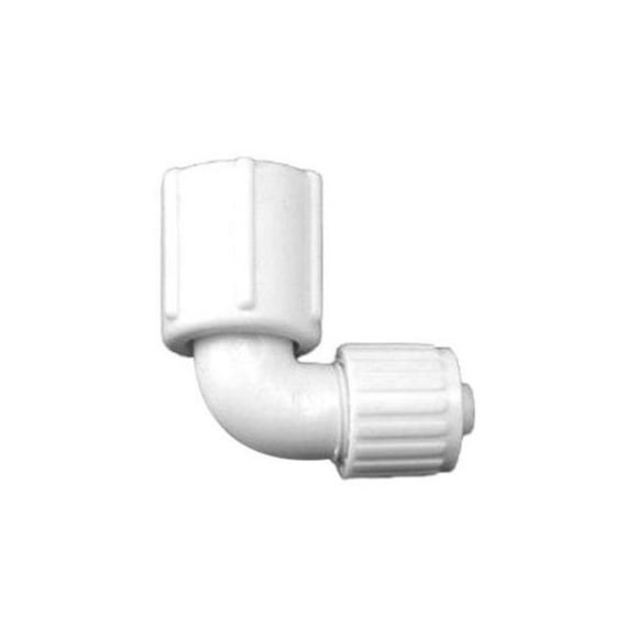 0.37 x 0.5 in. FPT BSP Flair-it Swivel Elbow