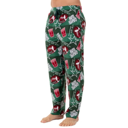 fruit of the loom men's microfleece pajama pant