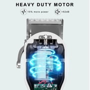 Surker Mens Hair Clippers Cordless Hair Trimmer Professional Haircut Kit USB Charging