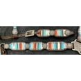 thumbnail image 3 of Showman Southwest Serape Print Single Ear Leather Headstall & Breast Collar Set, 3 of 3