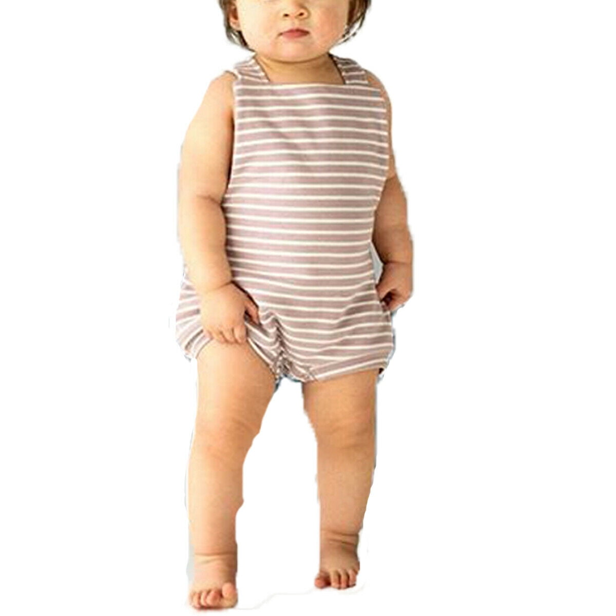 Infant Toddler Baby Girl Boy Romper One Piece Jumpsuit Bodysuit Bib Overalls Pants Suspender One Piece Clothes