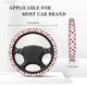 thumbnail image 3 of Balery Cartoon Hedgehogs Fundas elásticas antideslizantes para volante, funda protectora universal para hombre y mujer, 15 pulgadas, accesorios para coche., 3 of 6