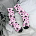 thumbnail image 5 of Vsdgher Pink Girl Halloween Crew Socks for Men & Women, Breathable Casual Athletic Ankle Socks, 5 of 6