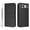 YB01, variant on Vintage Cowhide RFID Blocking Wallet PU Phone Case, Flip Folio Leather Cover with Card Slots, Kickstand & Hand Strap, Shockproof Protective Case for VIVO X300 FE/S50 Pro Mini 5G Domestic-Black