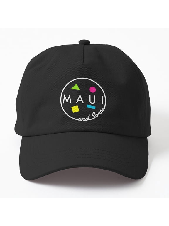 Maui and Sons Baseball Cap, Surf Graphic Hat Style