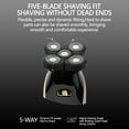 thumbnail image 4 of Guoxxzi Head Shaver for Bald Men,5 in 1 Bald Head Shavers for Men Cordless,Waterproof Wet/Dry 5 Head Mens Electric Razor for Head Face Shaving, USB Mans Grooming Kit Rechargeable,Rotary Shaver for Men, 4 of 8
