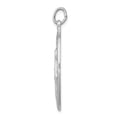 thumbnail image 2 of White Sterling Silver Charm Pendant Themed 37 22 mm, 2 of 4