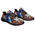 thumbnail image 6 of Anzac Day Animals in War Purple Poppy AuStalia Shoes Sneakers Black Size 4, 6 of 7