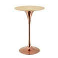 thumbnail image 2 of Modway Lippa 28" Wood Bar Table in Rose Natural, 2 of 3