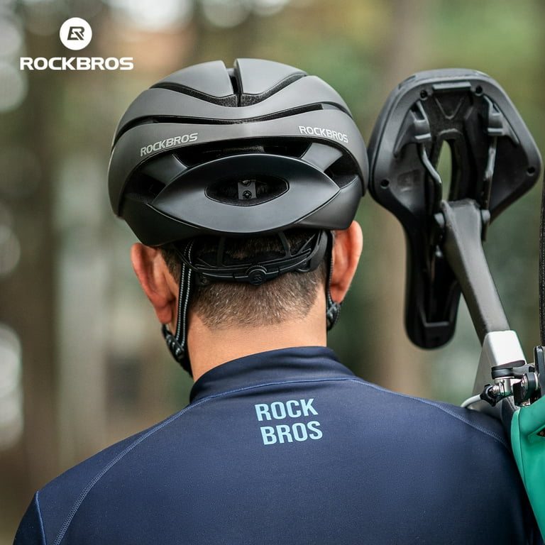 Rockbros Aerodynamic Helmet,Streamlined Cycling headgear Unisex,Protective Ultralightweight Bike Helmets