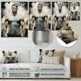 thumbnail image 4 of Designart "Muscles Sculpted Form" Aerobic & Bodybuilding Metal Wall Art, 4 of 5