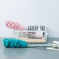 thumbnail image 3 of Daily Mix Store Long Handle Bath Brush with Hanging Rope Exfoliating Body Scrubber Back Shower Loofah for Deep Cleaning Spa and Home Use Gentle Skin Care Bamboo Wooden Handle, 3 of 9