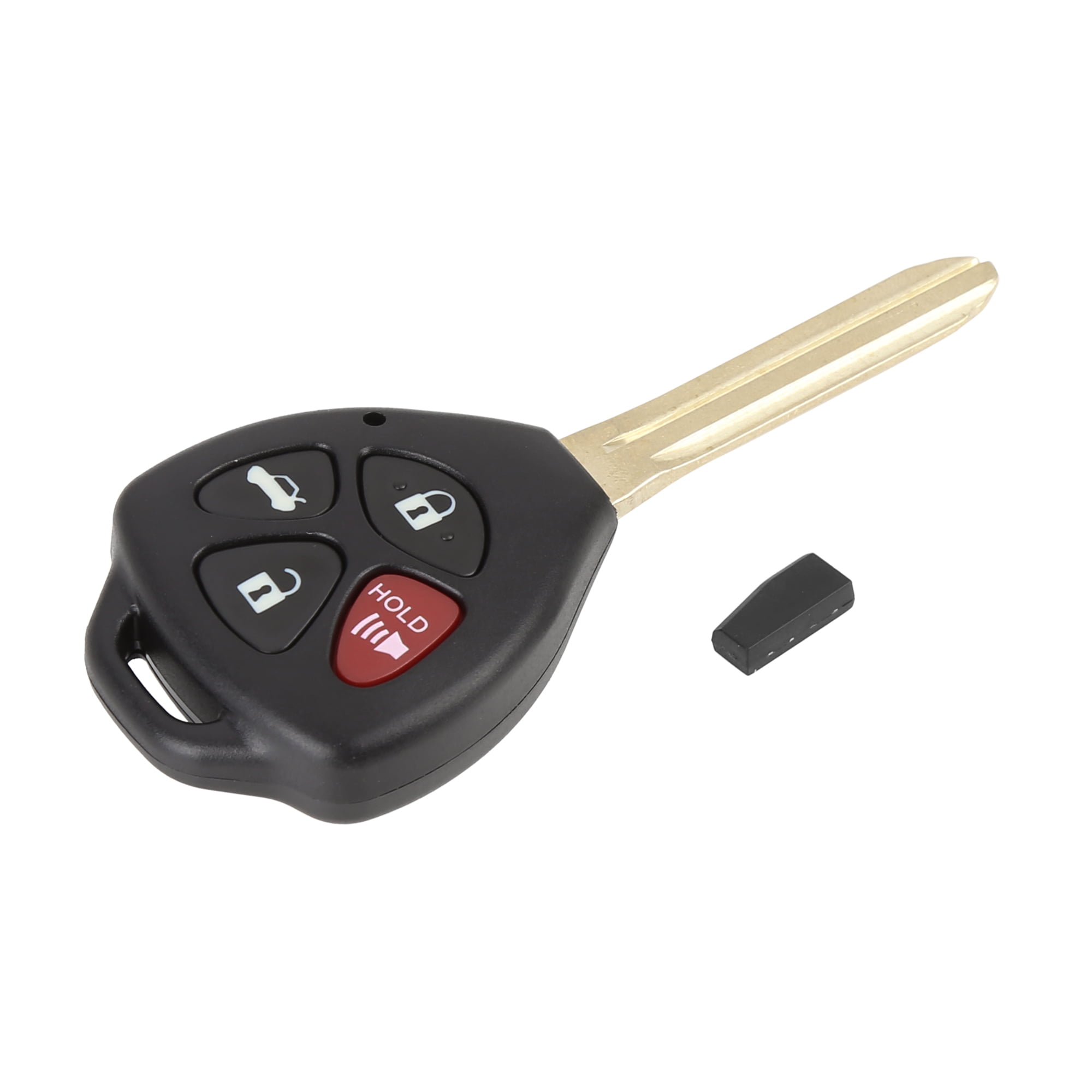 Flip Key Shell refit for TOYOTA Camry Corolla Rav4 Remote Key Case 3 BTN 433C