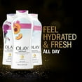 thumbnail image 2 of Olay Fresh Outlast Body Wash, 23.6 Fluid Ounce (Pack of 3), 2 of 10