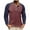 Wine, variant on LODIENY Men's Henley Shirt Raglan Long Sleeve Underwear Henley Tops Casual Slim Fit Lightweight Button Down T Shirts Wine L