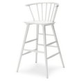 thumbnail image 3 of Bowery Hill Contemporary 29.88" Wood Tall Barstool in Solid White, 3 of 9