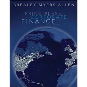 Pre-Owned Principles Corporate Finance, 9780073405100, 0073405108, Hardcover, 9th edition