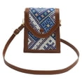 thumbnail image 4 of Bolso bandolera Strade Fareast Limited para mujer bordado de hombro para ir de compras viajar citas azul, 4 of 8