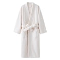 thumbnail image 1 of Ketyyh-chn99 Mens Fleece Robe, Soft Plush Robe for Men Mens Bathrobe Set For Men Absorbent Bathrobe Cloth Bathrobe Size for XL,White, 1 of 5