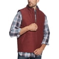 thumbnail image 1 of Chaleco resistente a la intemperie para hombre, rojo, extragrande, 1 of 1
